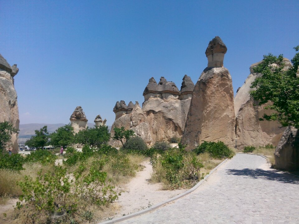 Erosion göreme dwellings