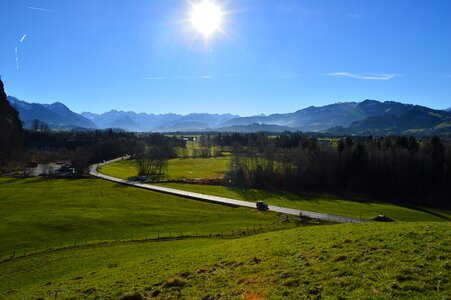 Allgäu winter green