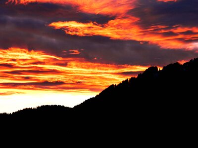 Landscape sky sun