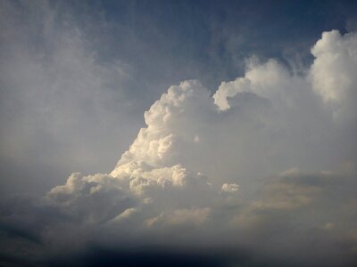 Clouds cumulus clouds sky