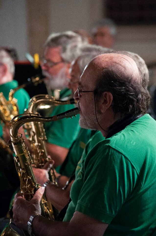 People orchestra music