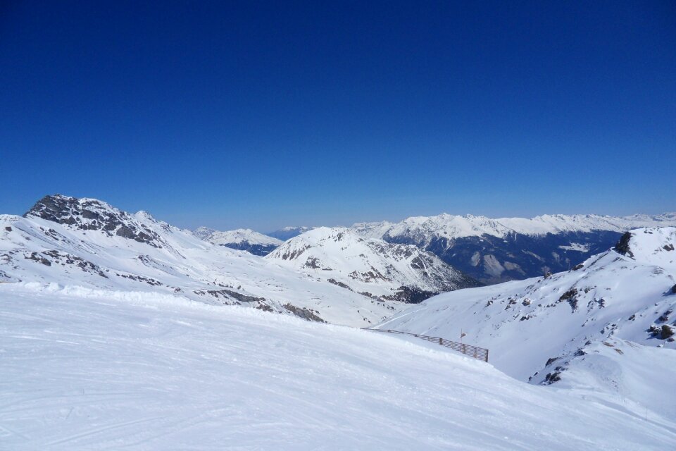 Landscape mountains alpine photo