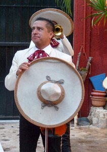 Musicians hats sombrero photo