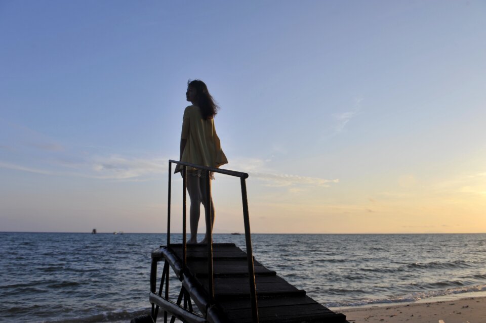 The sea look sea-level rise