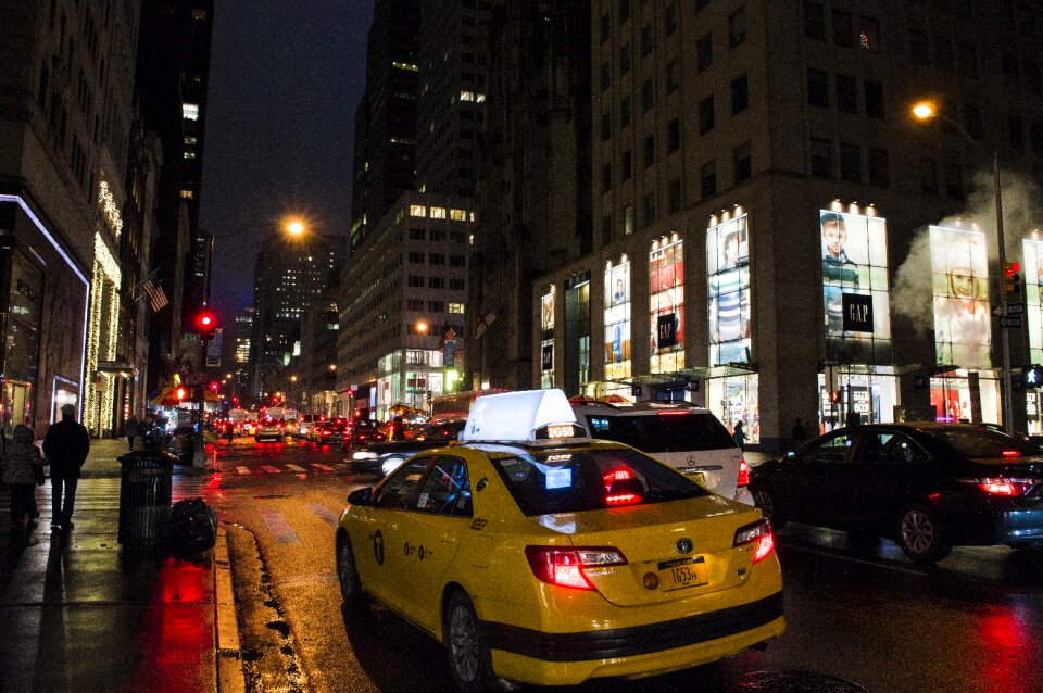 City urban street