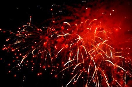 Flame firecracker festival