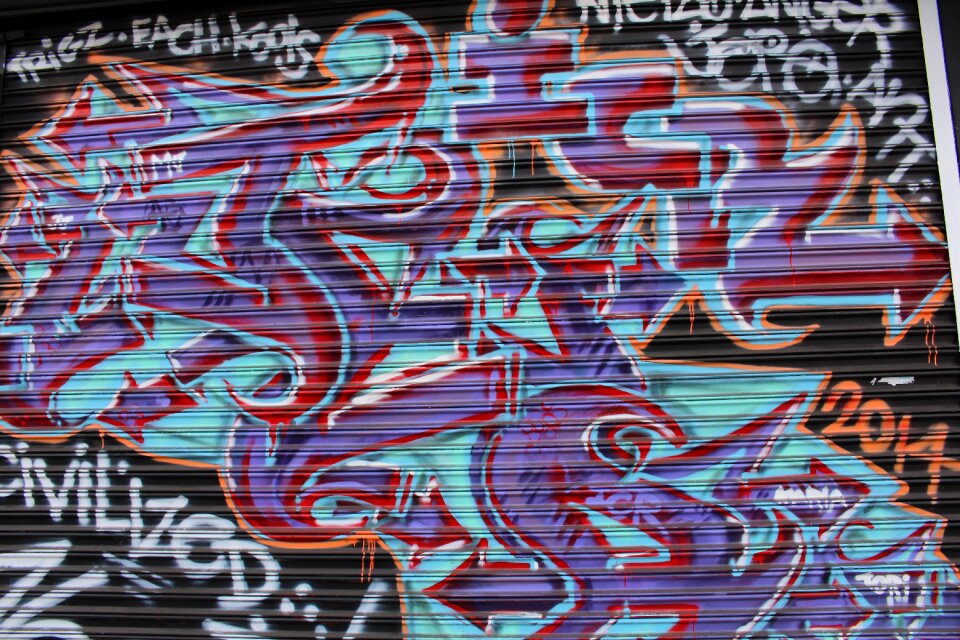 Grunge artwork urban