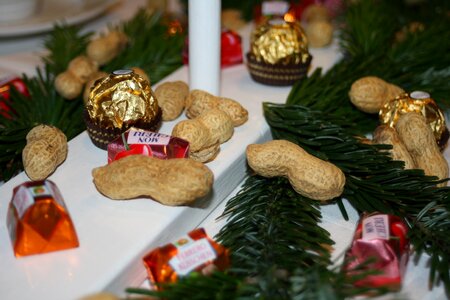 Holly table decoration deco