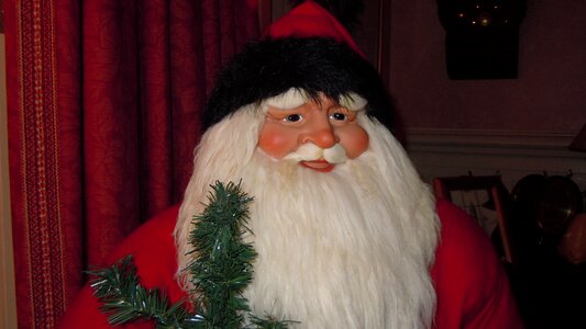 Cheerful father christmas