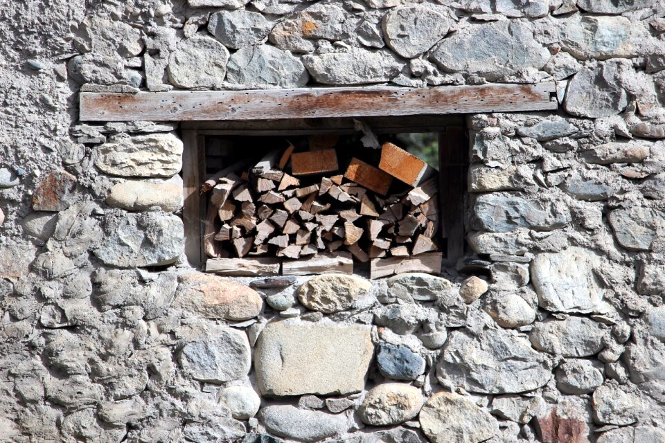 Firewood log natural