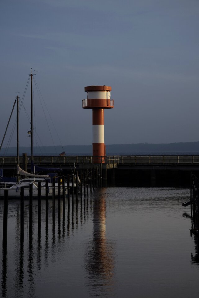 Harbour entrance jetty signal