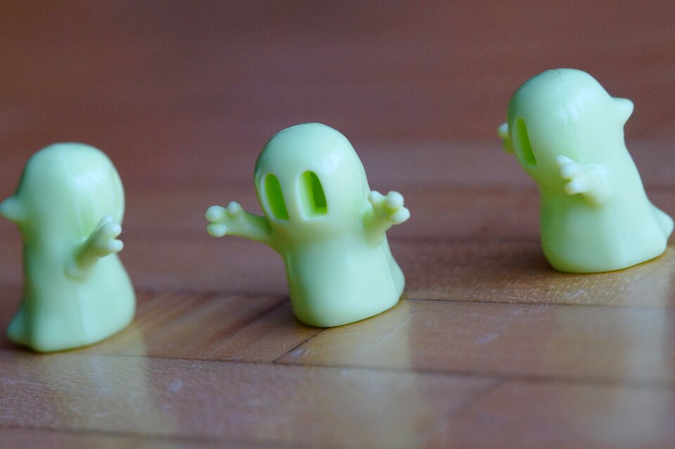 Creepy spooky spirit
