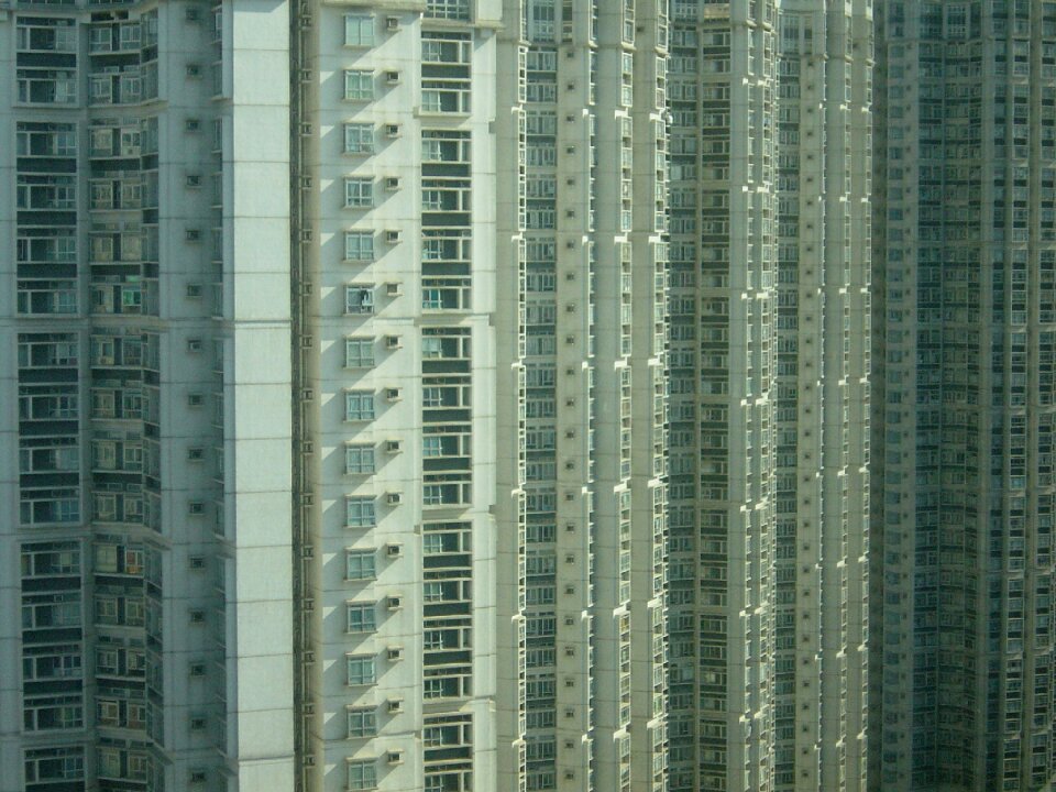 Skyscraper city hong kong