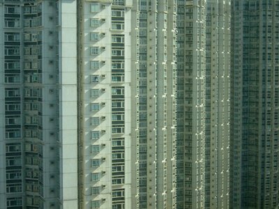 Skyscraper city hong kong