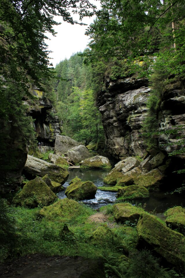 River gorges water