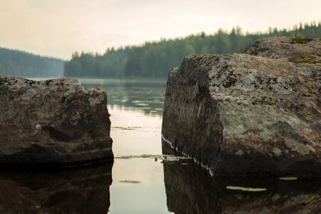 Finnish summer scenic photo