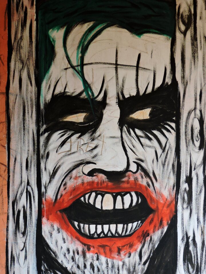 Man angry graphite