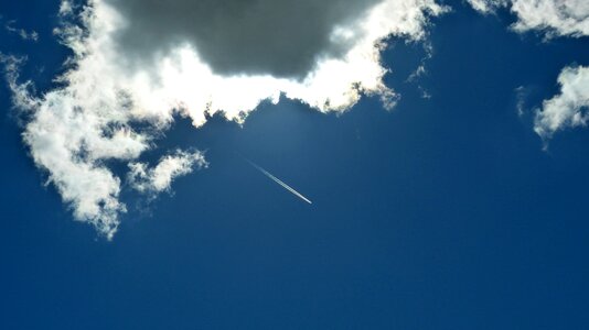 Blue mood cloud photo