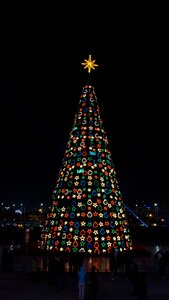 Tree lights star