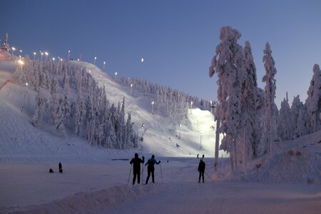 Kuusamo finnish skiing