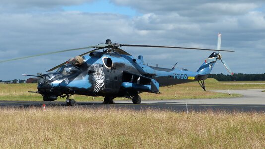 Helicopter special paint military