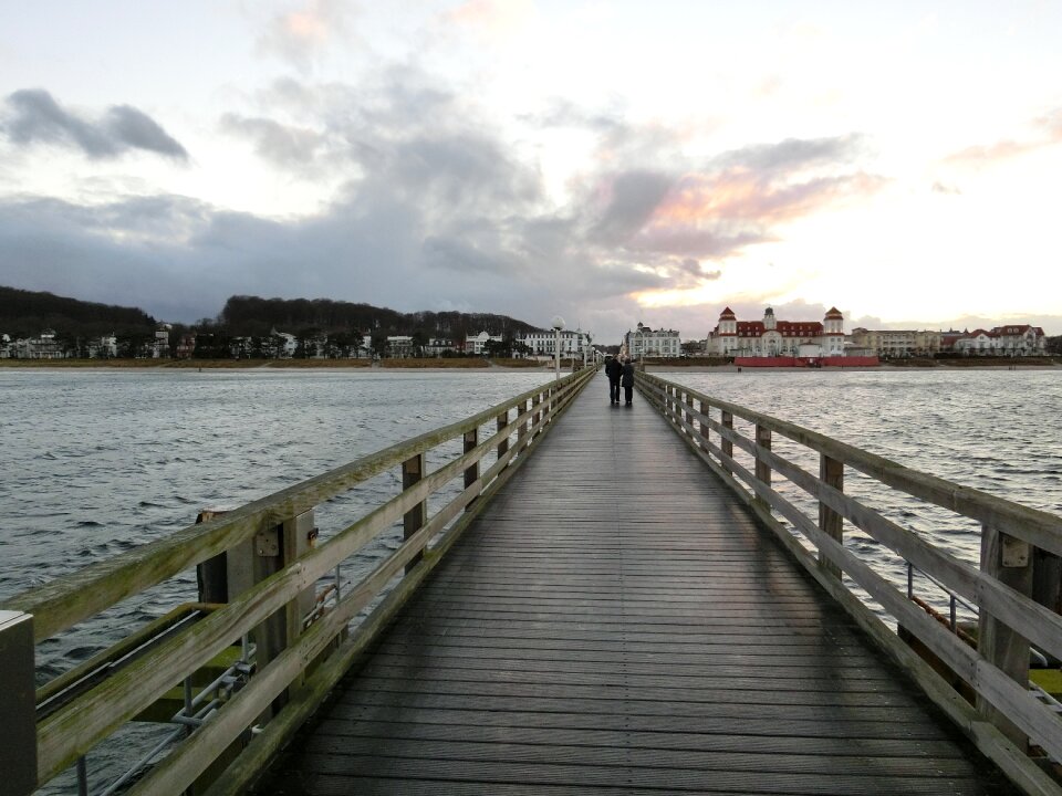 Baltic sea island seaside resort