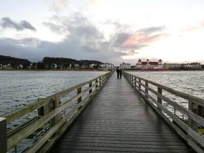 Baltic sea island seaside resort