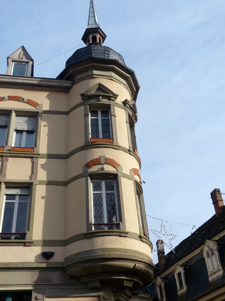 Historic center colmar turret