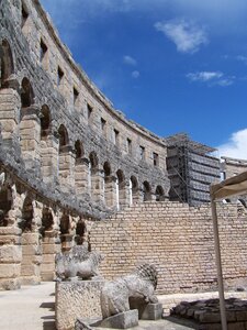 Coliseum ancient europe photo