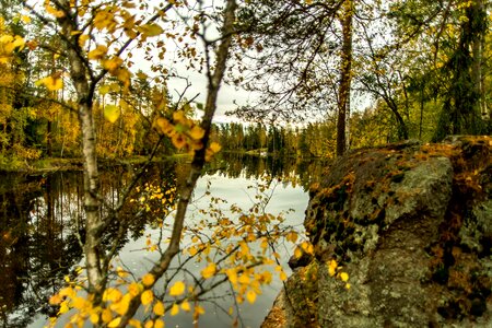 Finnish lake scenic