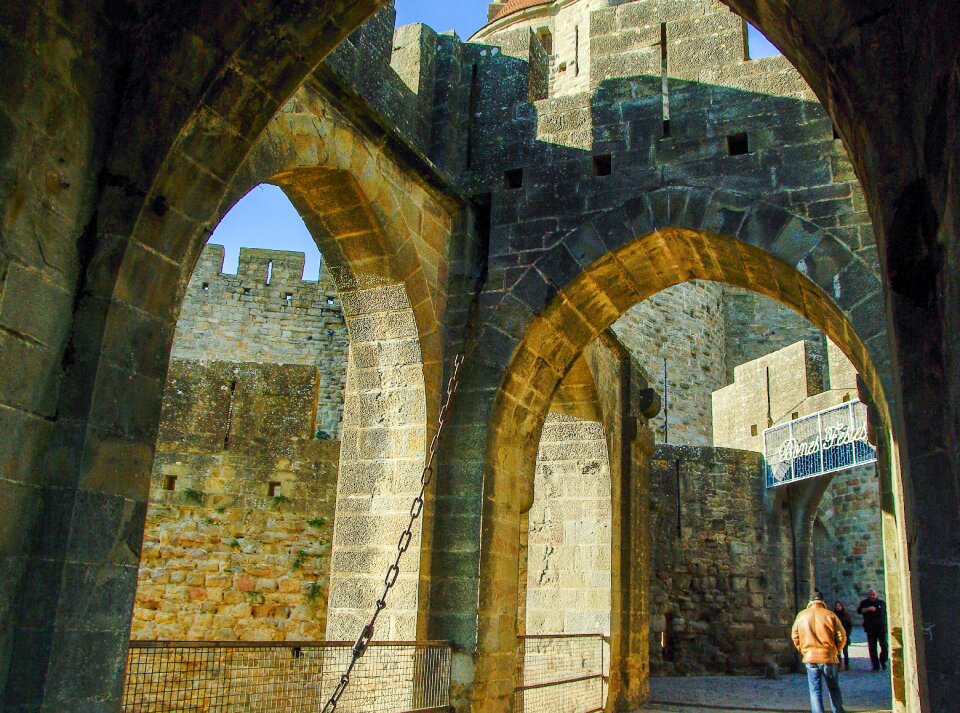Ramparts drawbridge medieval castle