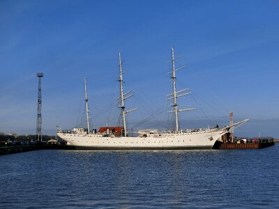 Ship sailing vessel stralsund photo