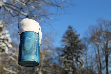 Winter cold painted