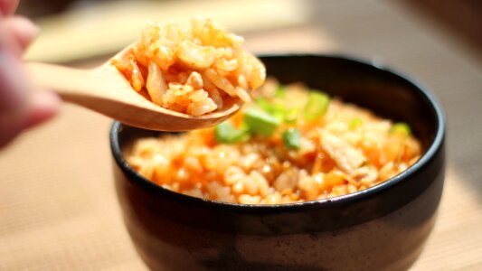 Fried rice pickle shallot