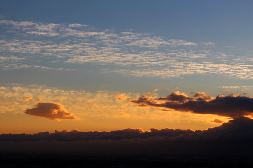 Mood sky evening sky