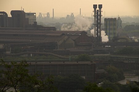 Factory ruhr area thyssen photo