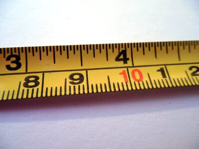 Length take measurements centimeters
