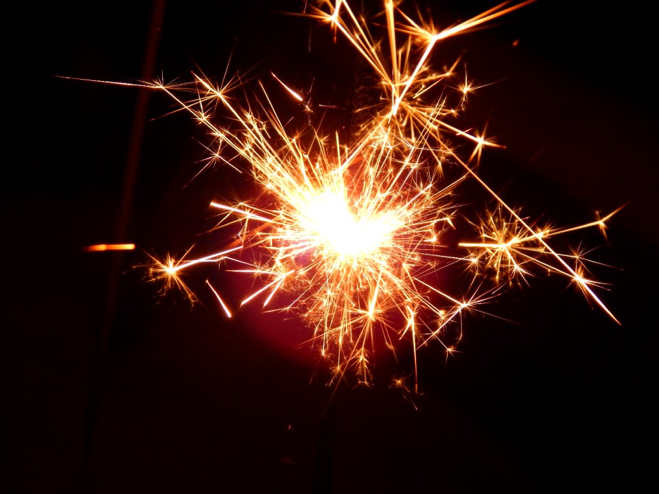 Burn night fireworks photo