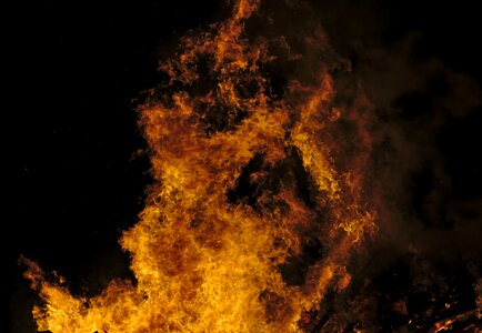Burn heat bonfire