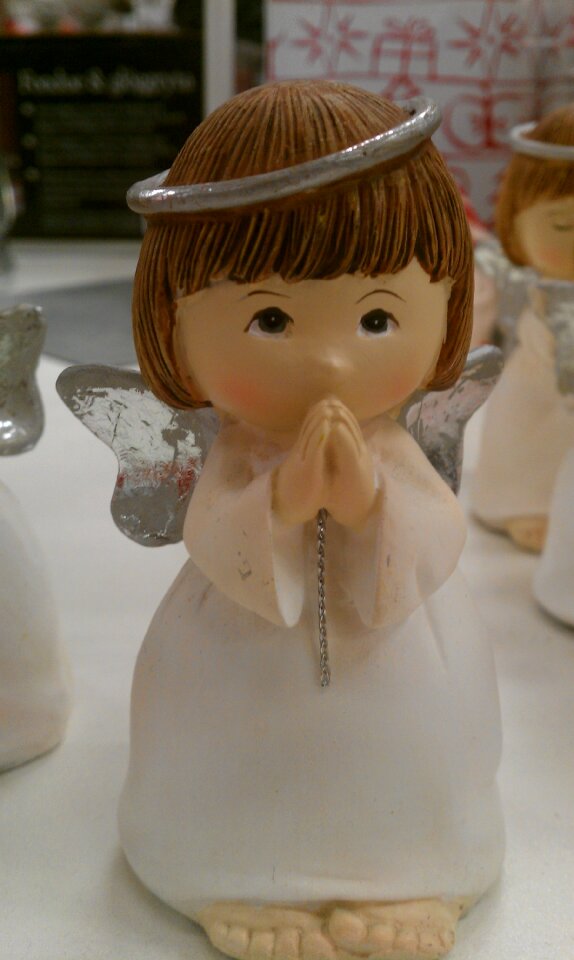 Angel christmas white