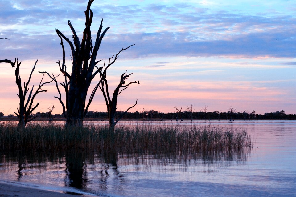 Evening water relax
