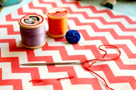 Textile craft fabric photo