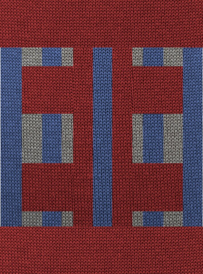 Design burgundy blue