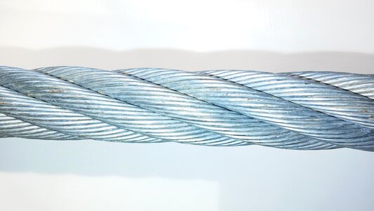 Rope helix metal photo