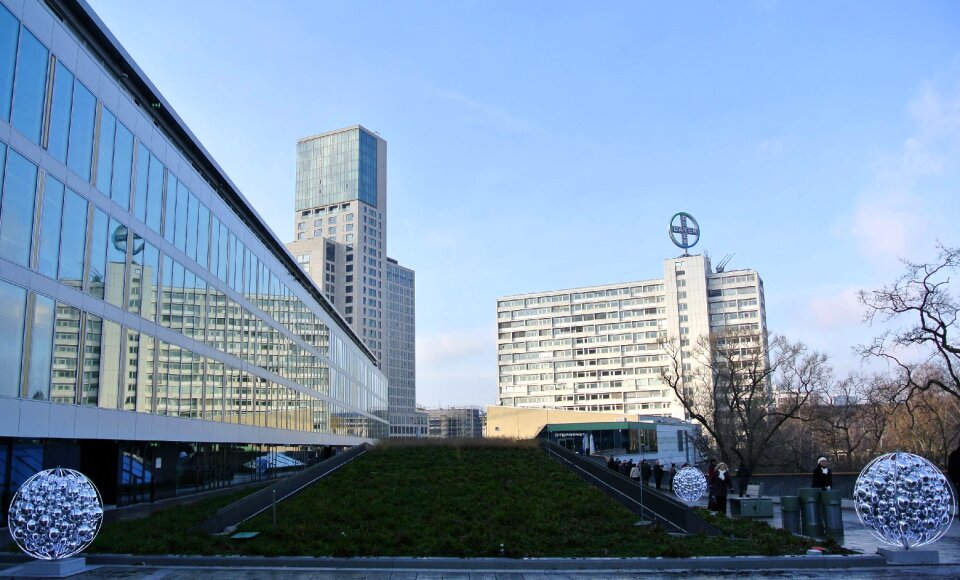 Berlin architecture bikini