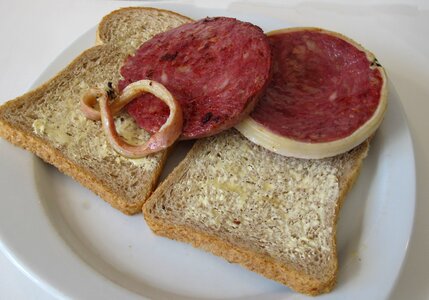 Butcher shop plowman's lunch meal