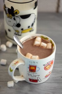 Hot chocolate morning photo