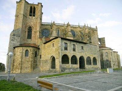 Castle castro urdiales monument
