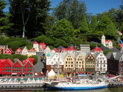 Bergen the pier architecture