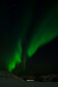 Borealis green phenomenon photo